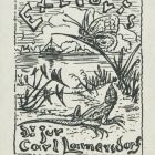 Ex libris - Dr. jur. Carl Lamersdorf