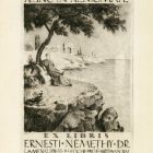 Ex libris - Ernesti Némethy Dr.