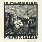 Ex libris - Dr. Illyés S. László-In memoriam Pinterits Tibor