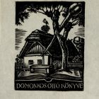 Ex libris - Domonkos Ottó könyve