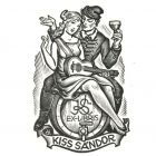 Ex libris - Kiss Sándor