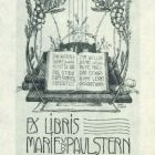 Ex libris - Marie und Paul Stern