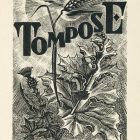 Ex libris - Tompos E(rnő) politikai könyveiből