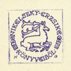 Ex libris - Nikelszky Erzsike könyveiből