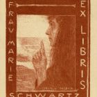 Ex libris - Frau Marie Schwartz