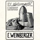 Ex libris - E( lisabeth) Weinberger (ipsa)