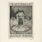 Ex libris - Achille Manso