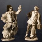 Fénykép - figurák, porcelán, Meissen, XVIII. sz.