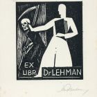 Ex libris - Dr Lehman (István?)