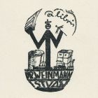 Ex libris - Dr. Weinmann István