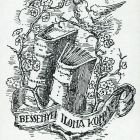 Ex libris - Bessenyei Ilona könyve