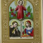 Szentkép - a gyermek Jézus szent Lajossal és Szent Johannával