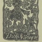 Ex libris - Pittmann Zsófi könyve