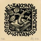 Ex libris - Ez a könyv dr Bugyi István tulajdona