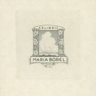 Ex libris - Maria Borel