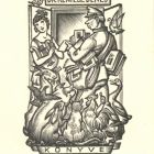 Ex libris - Dr. Kertész Dénes könyve