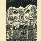 Ex libris - dr med. Benczédi Ferencék