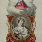 Szentkép - alexandriai Szent Katalin a máriacelli kegyszoborral