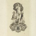 Ex libris - TA (monogram)