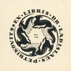 Ex libris - Dr Ladislaus Petrikovits