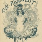 Ex libris - Lux Regnabit