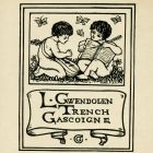 Ex libris - L. Gwendolen Trench Gascoigne