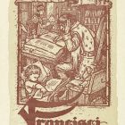 Ex libris - Francisci Ferenczy