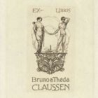 Ex libris - Bruno & Theda Claussen