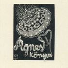 Ex libris - Ágnes könyve