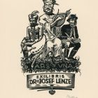 Ex libris - dr Josef Lenze