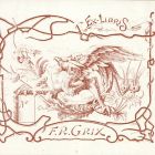 Ex libris - F. R. Grix