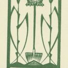 Ex libris - Ing Edmund Wessely