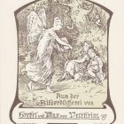 Ex libris - Gretel und Max von Veltheim