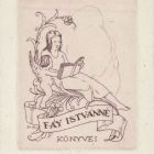 Ex libris - Fáy Istvánné könyvei