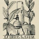 Ex libris - Dr. Barta