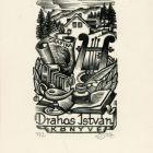 Ex libris - Drahos István könyve