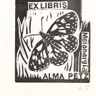 Ex libris - Alma Petz