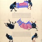 Terv - illusztráció Gazdag Erzsi: Száll a sárkány c. könyvéből a ”Költözik a cserebogár ” c. vershez