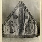 Műlap - püspöksüveg, XIV.sz. Museu Episcopal de Vich