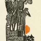 Ex libris - Semsey Andorné