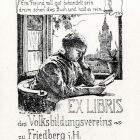 Ex libris - Volksbildungsverein zu Friedberg