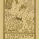 Ex libris - Bölsei Buday Emma könyveiből