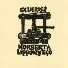 Ex libris - Norbert Lippóczyego