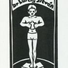 Ex libris - Dr. Lustig István