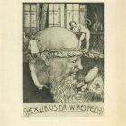 Ex libris - dr. W. Reipen