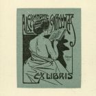 Ex libris - Alexandre Gardunats