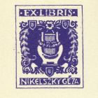 Ex libris - Nikelszky Géza (ipse)