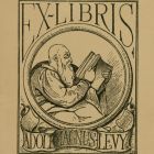 Ex libris - Adolf Magnus Levy