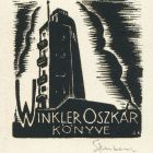 Ex libris - Winkler Oszkár könyve