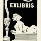 Ex libris - Dr. Gerlai (Károly?)